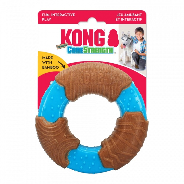 Kong CoreStrength bamburing 9,5cm - (KongBMB31E) i gruppen HEM, HUSHÅLL & TRÄDGÅRD / Djurtillbehör / Hund hos TP E-commerce Nordic AB (D04085)