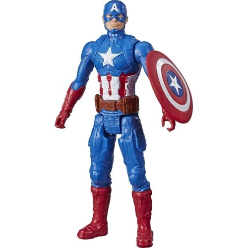 Disney Avengers - Titan Heroes 30 cm - Captain America (E7877) i gruppen LEKSAKER, BARN- & BABYPRODUKTER / Leksaker / Figurer, Miniatyrer & tillbehör hos TP E-commerce Nordic AB (D04093)