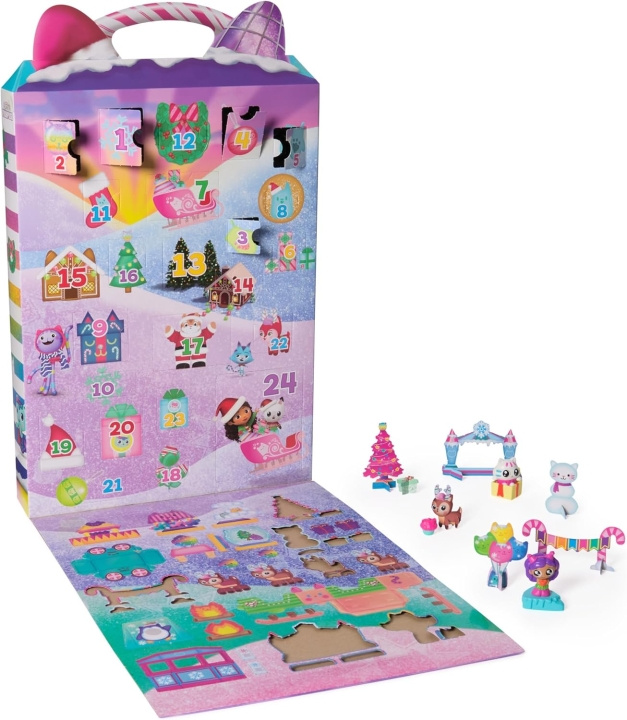 Gabby\'s Dollhouse Celebration Adventskalender 2024 (6071068) i gruppen LEKSAKER, BARN- & BABYPRODUKTER / Leksaker / Adventskalendrar hos TP E-commerce Nordic AB (D04124)