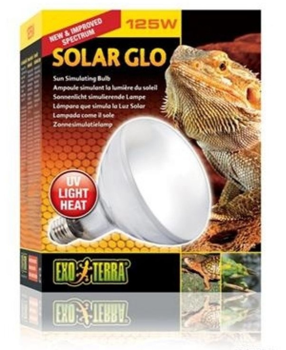 Exoterra Solar Glo 125W Uva/Uvb Värme & solljus E27 - (220.1820) i gruppen HEM, HUSHÅLL & TRÄDGÅRD / Djurtillbehör / Tillbehör till terrarium hos TP E-commerce Nordic AB (D04184)