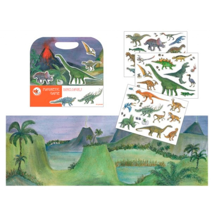 Egmont Toys Magnetiskt spel Dinosaurie - (630665) i gruppen LEKSAKER, BARN- & BABYPRODUKTER / Spel / Sällskapsspel hos TP E-commerce Nordic AB (D04350)