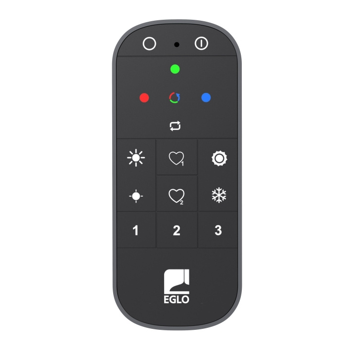 Eglo Connect-Z fjärrkontroll svart - Zigbee, Bluetooth i gruppen HEMELEKTRONIK / Ljud & Bild / TV & Tillbehör / Fjärrkontroller hos TP E-commerce Nordic AB (D04371)