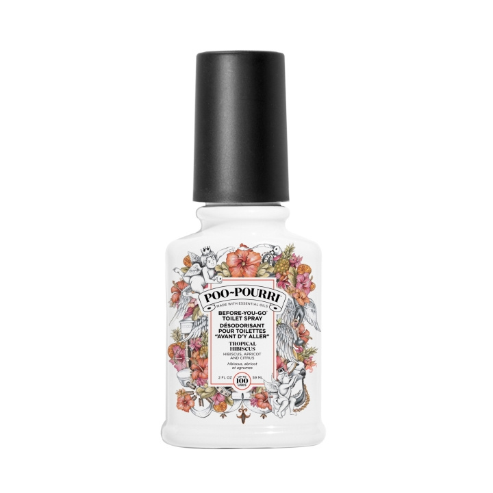 Poo~Pourri Tropisk Hibiskus Toalettspray 59 ml i gruppen SKÖNHET & HÄLSA / Doft & Parfym / Övrig doft / Doftspridare hos TP E-commerce Nordic AB (D04422)