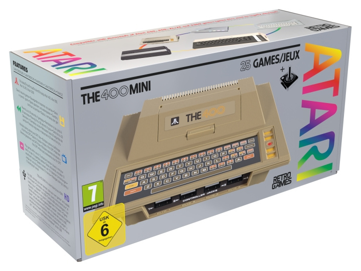 Atari THE400 Mini i gruppen HEMELEKTRONIK / Spelkonsoler & Tillbehör / Övriga spel & tillbehör hos TP E-commerce Nordic AB (D04443)