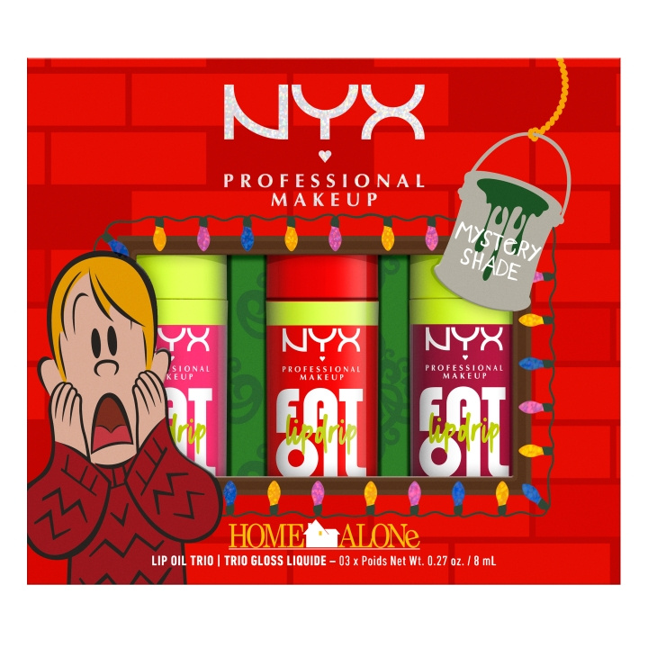 NYX Professional Makeup Fat Oil Lip Drip Trip smink presentask i gruppen SKÖNHET & HÄLSA / Makeup / Läppar / Läppglans & Plumper hos TP E-commerce Nordic AB (D04484)