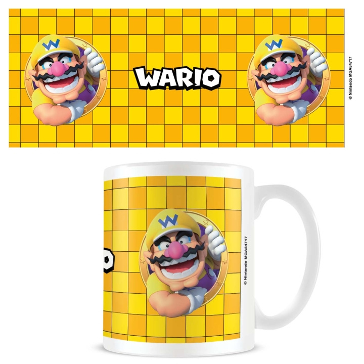 Pyramid International Mugg Super Mario Wario 3D Port - Vit i gruppen SPORT, FRITID & HOBBY / Roliga prylar / Muggar hos TP E-commerce Nordic AB (D04492)