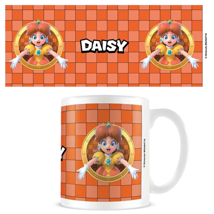 Pyramid International Mugg Super Mario Daisy 3D Port - Vit i gruppen SPORT, FRITID & HOBBY / Roliga prylar / Muggar hos TP E-commerce Nordic AB (D04493)