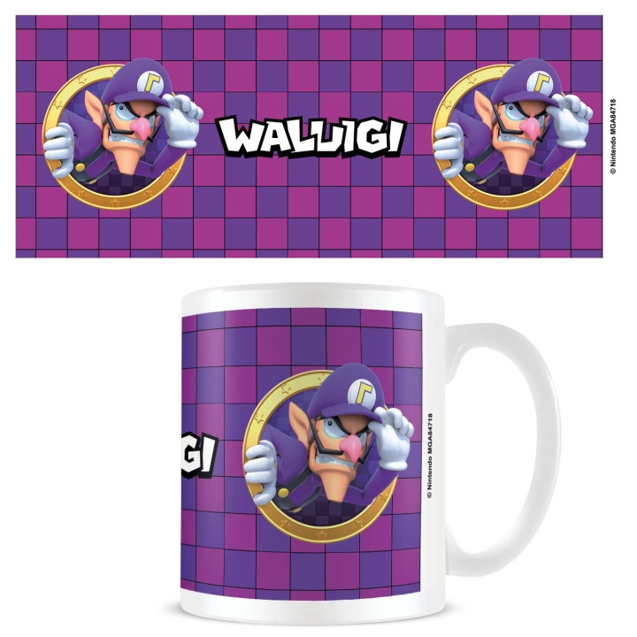 Pyramid International Super Mario-mugg (Waluigi 3D Port) - Vit i gruppen SPORT, FRITID & HOBBY / Roliga prylar / Muggar hos TP E-commerce Nordic AB (D04494)