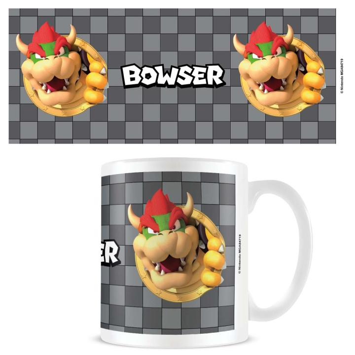 Pyramid International Mugg Super Mario (Bowser 3D Port) - Vit i gruppen SPORT, FRITID & HOBBY / Roliga prylar / Muggar hos TP E-commerce Nordic AB (D04495)