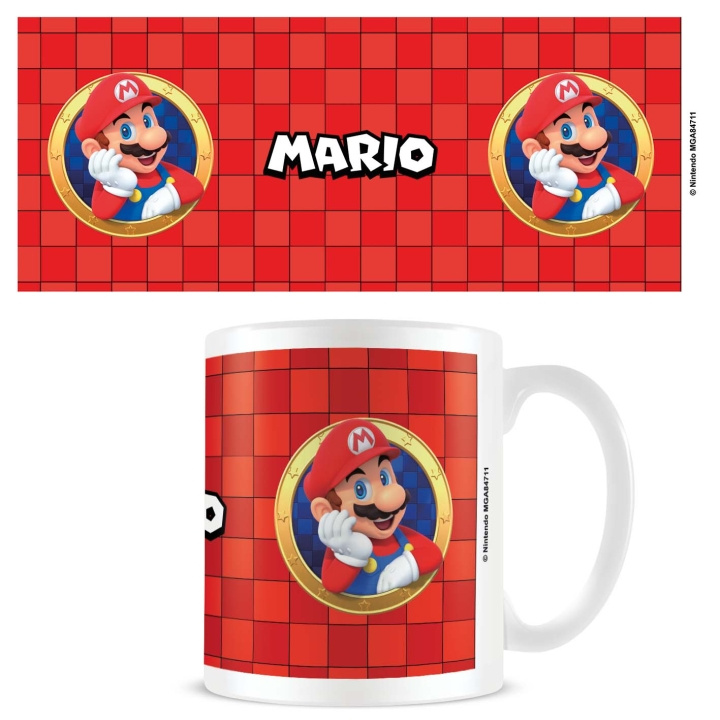 Pyramid International Mugg Super Mario (Mario 3D Port) - Vit i gruppen SPORT, FRITID & HOBBY / Roliga prylar / Muggar hos TP E-commerce Nordic AB (D04498)