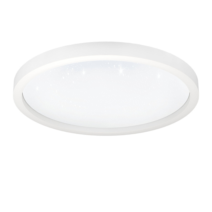 Eglo Montemorelos-Z loftlampa vit med kristalleffekt Ø57 - RGB + TW - Zigbee, Bluetooth i gruppen HEMELEKTRONIK / Belysning / Taklampor hos TP E-commerce Nordic AB (D04510)