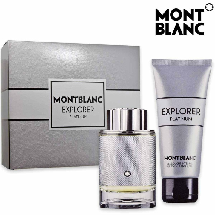 Mont Blanc Explorer Platinum presentask i gruppen SKÖNHET & HÄLSA / Presentkit / Presentkit För Henne hos TP E-commerce Nordic AB (D04589)