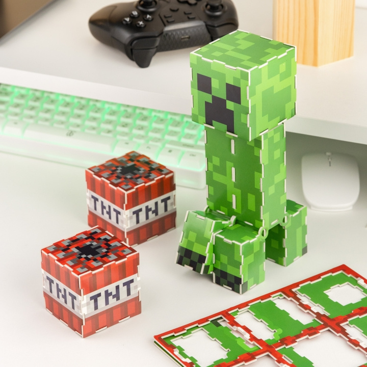 Paladone Minecraft Creeper byggsats i gruppen SPORT, FRITID & HOBBY / Roliga prylar / Övrigt hos TP E-commerce Nordic AB (D04613)