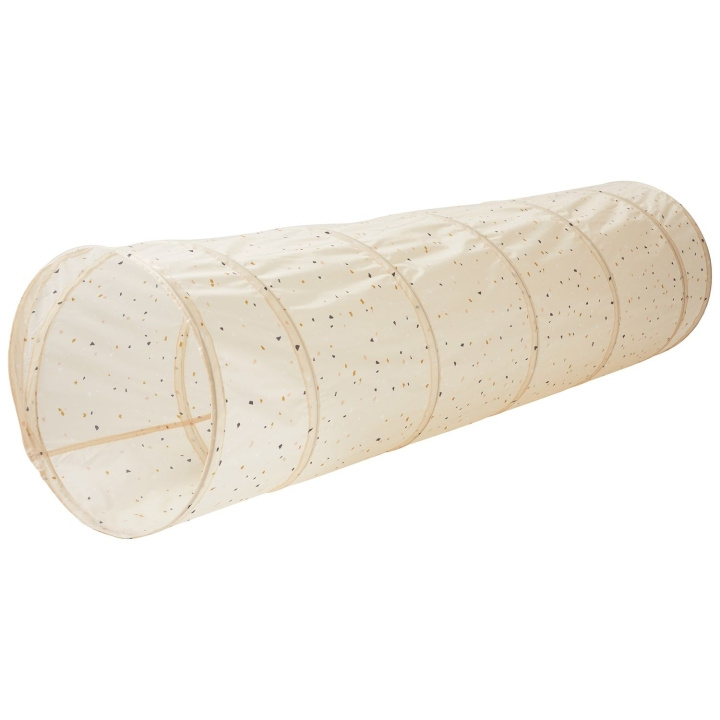 3 Sprouts Legotunnel, Terazzo/beige - (ITLTAL) i gruppen LEKSAKER, BARN- & BABYPRODUKTER / Babyleksaker / Aktivitetsleksaker hos TP E-commerce Nordic AB (D04621)