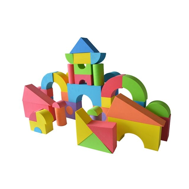 Babytrold Foam Building Bricks (18-49) i gruppen LEKSAKER, BARN- & BABYPRODUKTER / Leksaker / Byggleksaker / Byggklossar & övriga byggleksaker hos TP E-commerce Nordic AB (D04670)