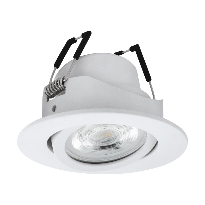 Eglo Saliceto-Z infälld spotlight vit Ø8,8 - RGB + TW - Zigbee, Bluetooth i gruppen HEMELEKTRONIK / Belysning / Taklampor hos TP E-commerce Nordic AB (D04686)