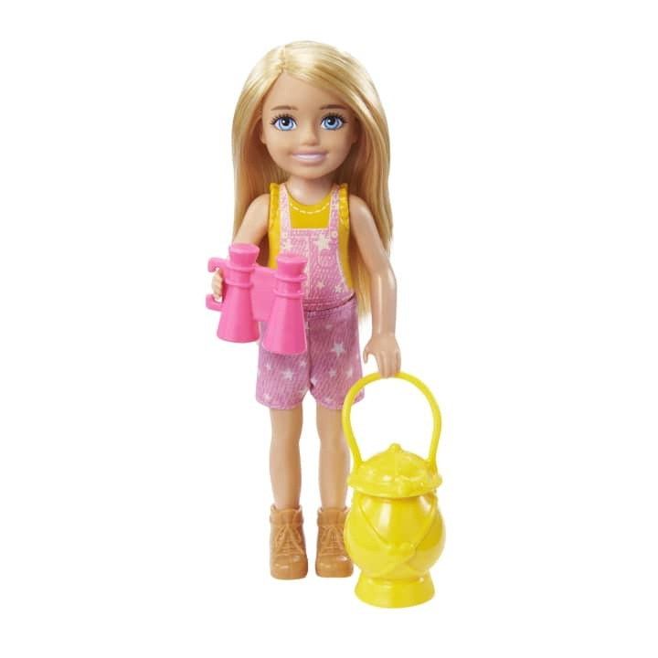 Barbie Camping Chelsea (HDF77) i gruppen LEKSAKER, BARN- & BABYPRODUKTER / Leksaker / Dockor & Tillbehör hos TP E-commerce Nordic AB (D04693)