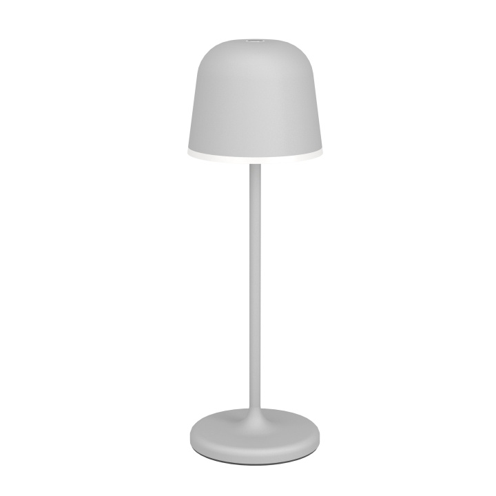 Eglo MANNERA BORDSLAMPA - Grå - 34 cm hög, 11 cm i diameter i gruppen HEMELEKTRONIK / Belysning / Bordslampor hos TP E-commerce Nordic AB (D04702)