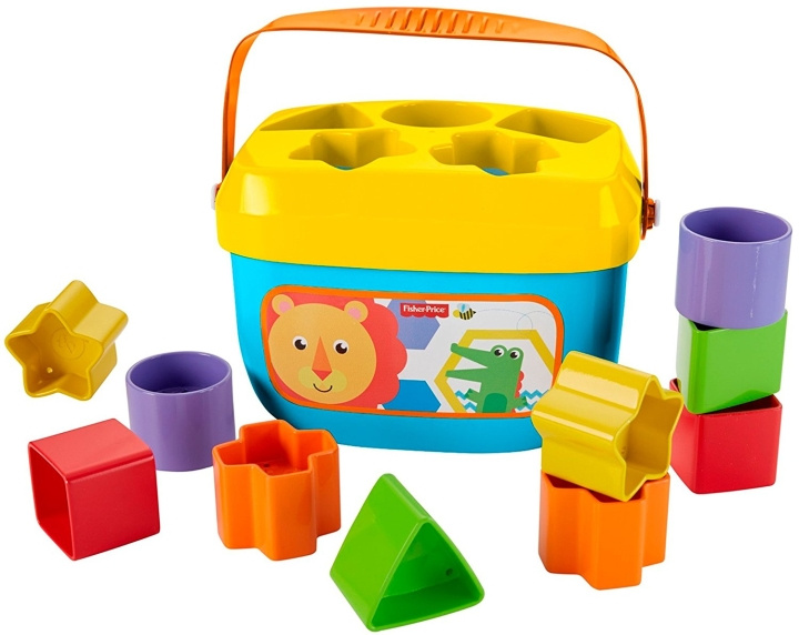 Fisher-Price Spädbarn - Babys första klossar (FFC84) i gruppen LEKSAKER, BARN- & BABYPRODUKTER / Leksaker / Byggleksaker / Byggklossar & övriga byggleksaker hos TP E-commerce Nordic AB (D04709)