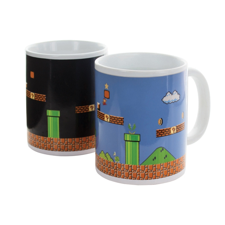 Paladone Super Mario Bros Heat Change-mugg i gruppen SPORT, FRITID & HOBBY / Roliga prylar / Muggar hos TP E-commerce Nordic AB (D04710)