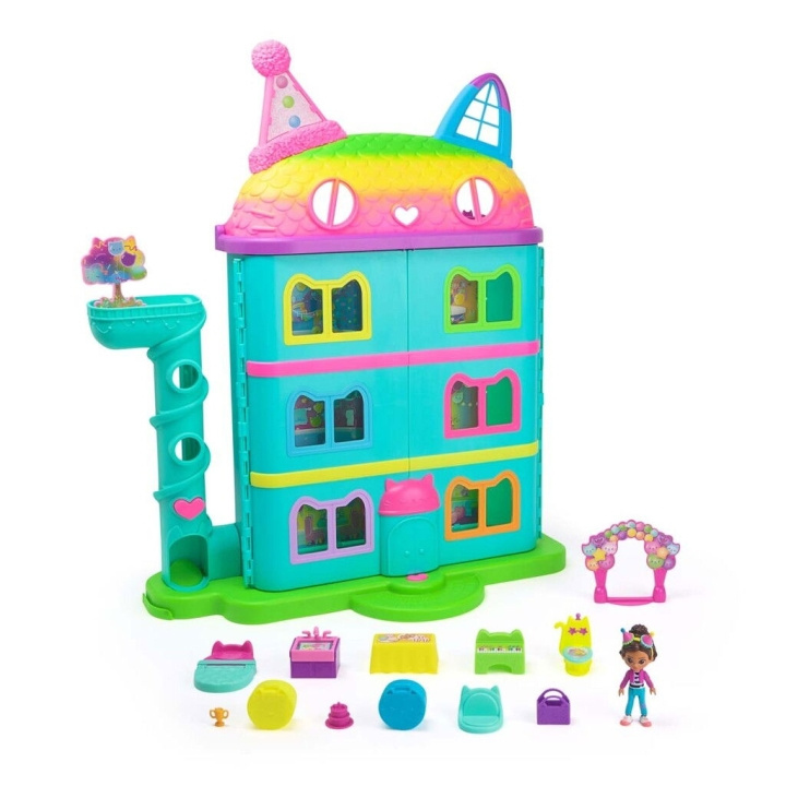 Gabby\'s Dollhouse Celebration Purrfect dockhus (6070742) i gruppen LEKSAKER, BARN- & BABYPRODUKTER / Leksaker / Lekset hos TP E-commerce Nordic AB (D04715)