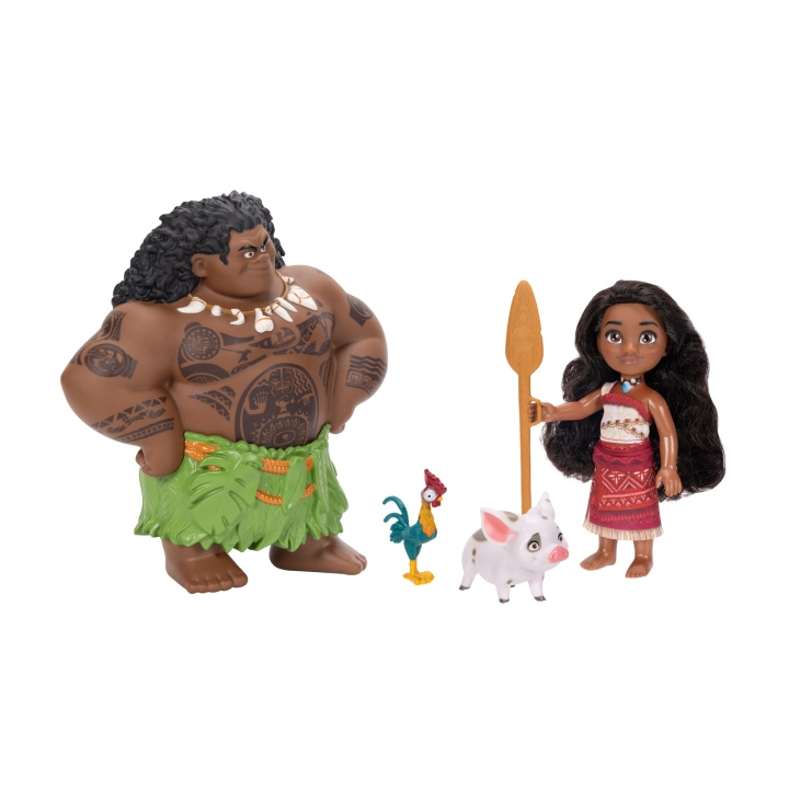 Disney Vaiana - Maui & Vaiana litet presentförpackning 15cm. (237554) i gruppen LEKSAKER, BARN- & BABYPRODUKTER / Leksaker / Figurer, Miniatyrer & tillbehör hos TP E-commerce Nordic AB (D04773)