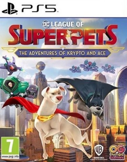 DC League of Super-Pets: The Adventures of Krypto and Ace (PS5) i gruppen HEMELEKTRONIK / Spelkonsoler & Tillbehör / Sony PlayStation 5 / Spel hos TP E-commerce Nordic AB (D04811)