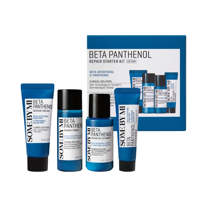 Some By Mi Beta Panthenol Repair Starter Kit i gruppen SKÖNHET & HÄLSA / Hudvård / Ansiktsvård / Rengöring hos TP E-commerce Nordic AB (D04820)