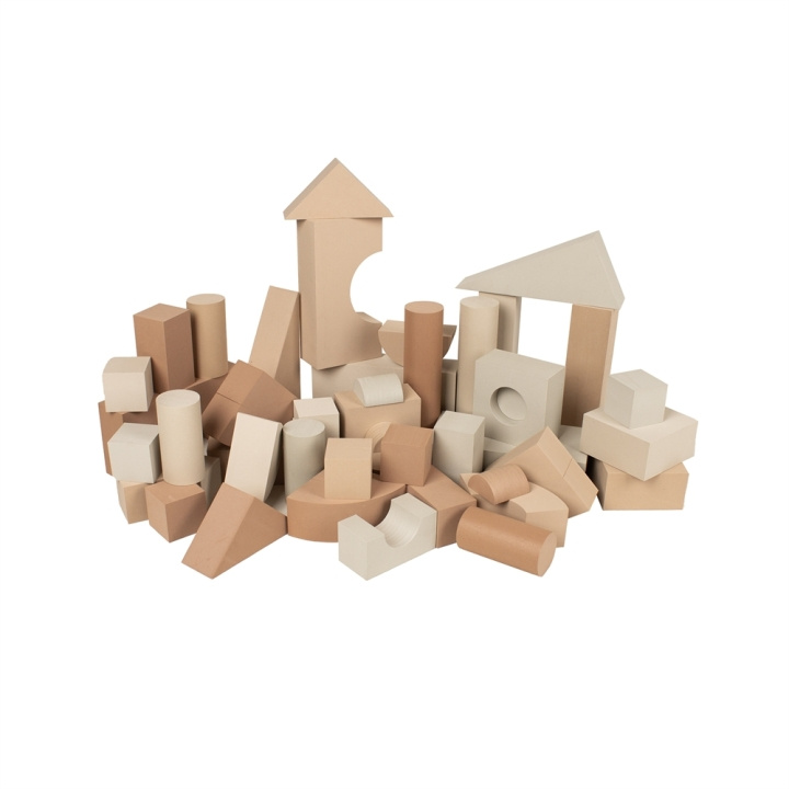 Babytrold Foam building blocks - Sand (18-49SA) i gruppen LEKSAKER, BARN- & BABYPRODUKTER / Leksaker / Byggleksaker / Byggklossar & övriga byggleksaker hos TP E-commerce Nordic AB (D04828)