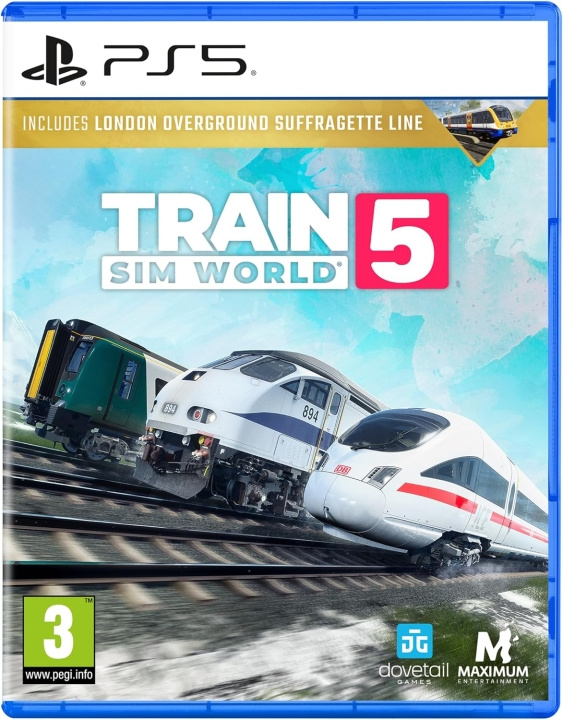 Train Sim World 5 (PS5) i gruppen HEMELEKTRONIK / Spelkonsoler & Tillbehör / Sony PlayStation 5 / Spel hos TP E-commerce Nordic AB (D04879)