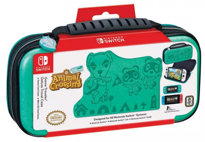 NACON Switch resväska Animal Crossing Switch Lite/Switch OLED i gruppen HEMELEKTRONIK / Spelkonsoler & Tillbehör / Nintendo Switch Lite hos TP E-commerce Nordic AB (D04898)