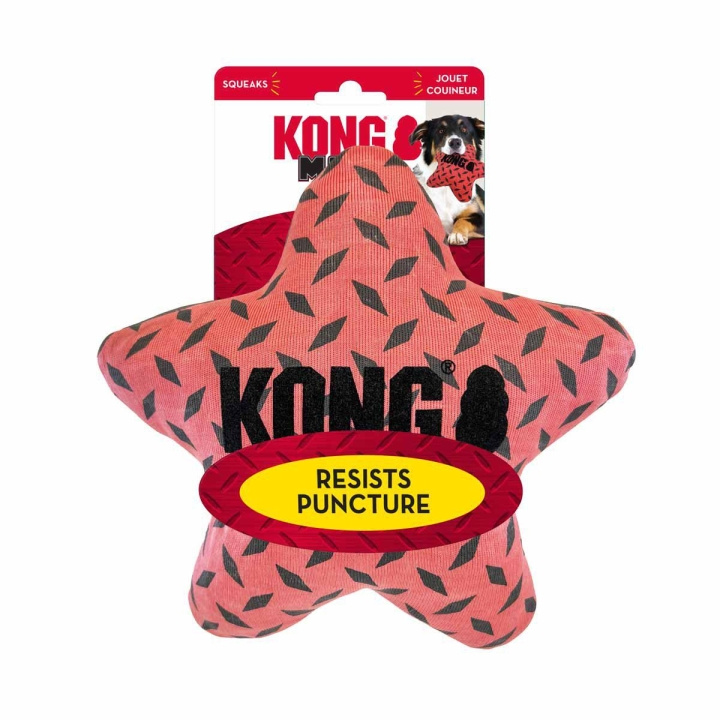 Kong Maxx Star pipande leksak S/M (634.7356) i gruppen HEM, HUSHÅLL & TRÄDGÅRD / Djurtillbehör / Hund hos TP E-commerce Nordic AB (D04959)