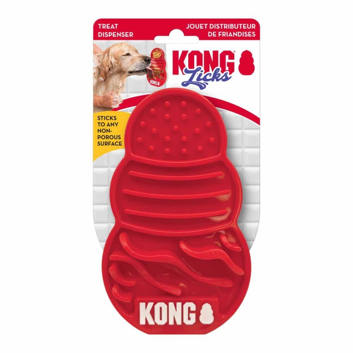 Kong Kong Licks L 18X11,5X4Cm i gruppen HEM, HUSHÅLL & TRÄDGÅRD / Djurtillbehör / Hund hos TP E-commerce Nordic AB (D05007)