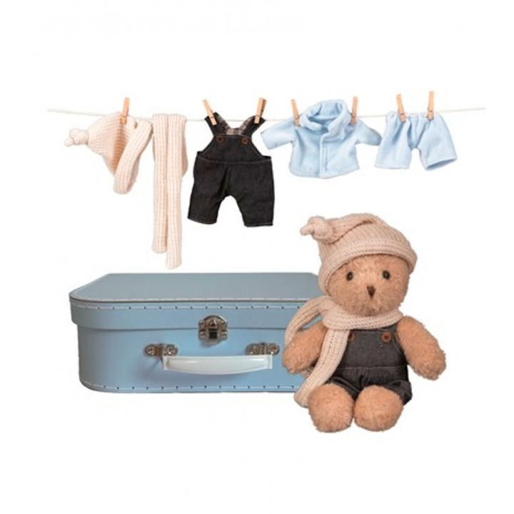 Egmont Toys Morris med kläder i en väska - (700104) i gruppen LEKSAKER, BARN- & BABYPRODUKTER / Babyleksaker / Gosedjur hos TP E-commerce Nordic AB (D05104)