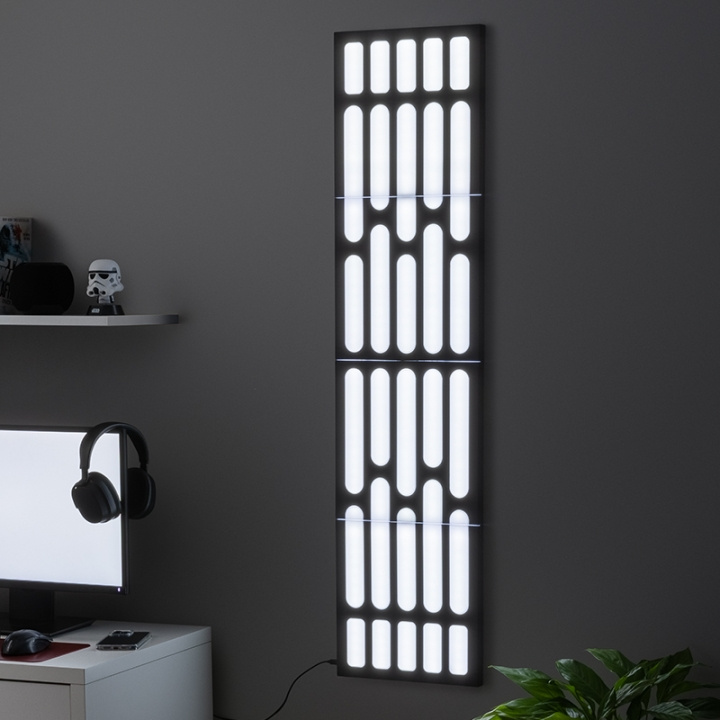 Paladone Death Star Wall Panel Light i gruppen HEMELEKTRONIK / Belysning / Vägglampor hos TP E-commerce Nordic AB (D05132)