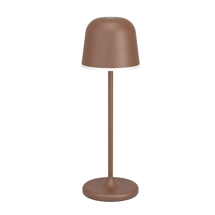 Eglo MANNERA BORDSLAMPA - Rostbrun - Höjd: 34 cm, Diameter: 11 cm i gruppen HEMELEKTRONIK / Belysning / Bordslampor hos TP E-commerce Nordic AB (D05149)