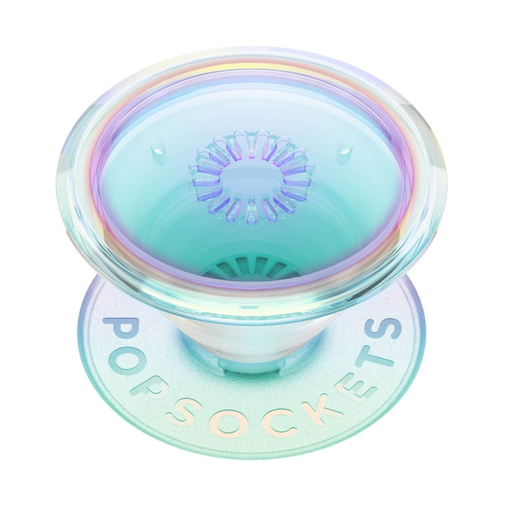 PopSockets Mobilhållare PopGrip Original Clear Iridescent i gruppen SMARTPHONE & SURFPLATTOR / Övriga tillbehör / Popsockets hos TP E-commerce Nordic AB (D05317)