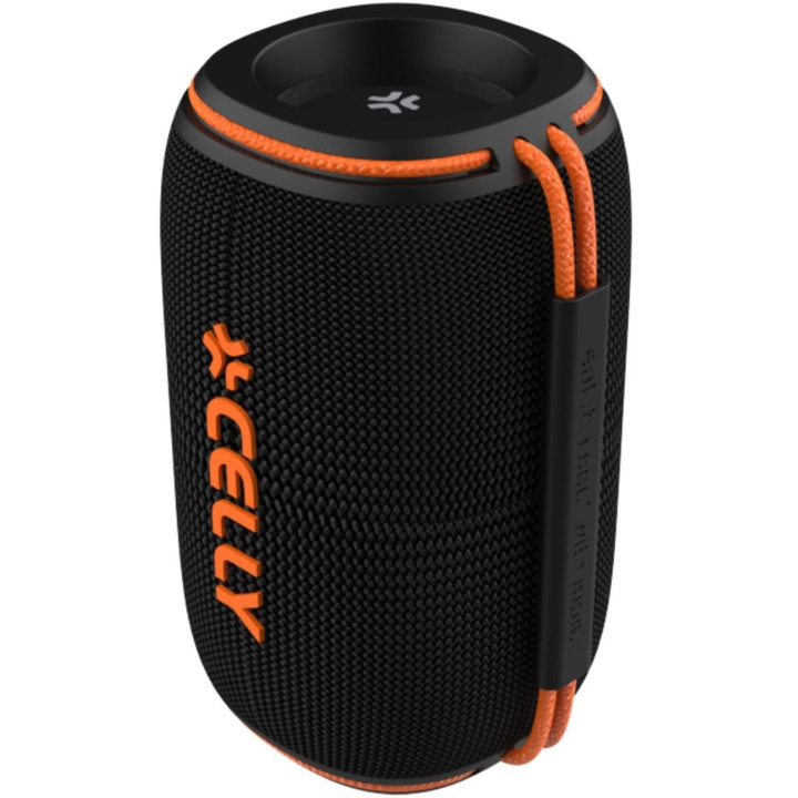 Celly Aura Bluetooth-högtalare 10W RGB Orange i gruppen HEMELEKTRONIK / Ljud & Bild / Högtalare & Tillbehör / Bluetooth-högtalare / Bärbara högtalare hos TP E-commerce Nordic AB (D05511)