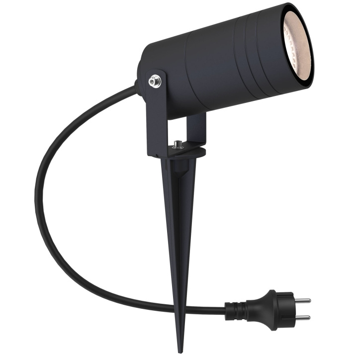 Llitt Sebastian Ground spotlight GU10 Max. 35W 230V IP65 Anthracite i gruppen HEM, HUSHÅLL & TRÄDGÅRD / El & Belysning / Utomhusbelysning / Trädgårdsbelysning hos TP E-commerce Nordic AB (D05535)