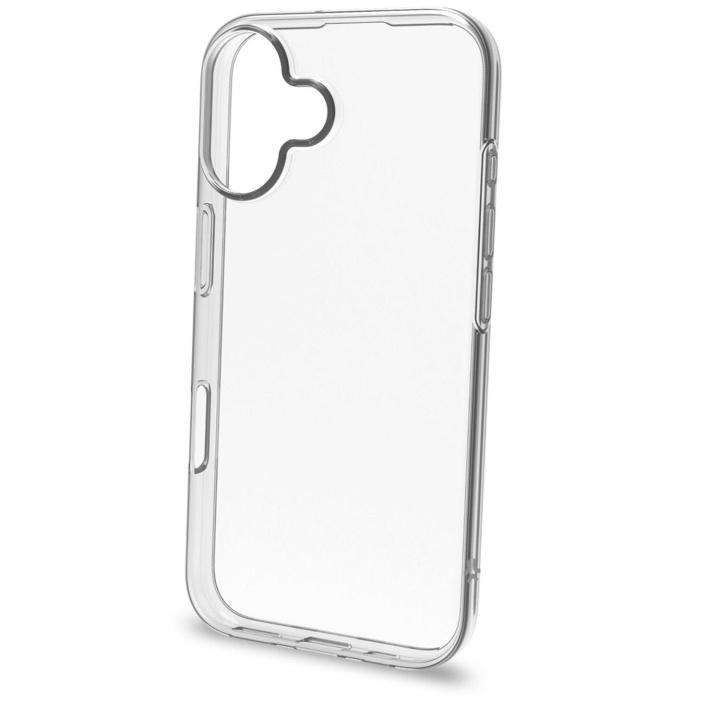 Celly Gelskin TPU Cover iPhone 16e Transparent i gruppen SMARTPHONE & SURFPLATTOR / Mobilskydd / Apple / iPhone SE (4th gen) hos TP E-commerce Nordic AB (D05565)