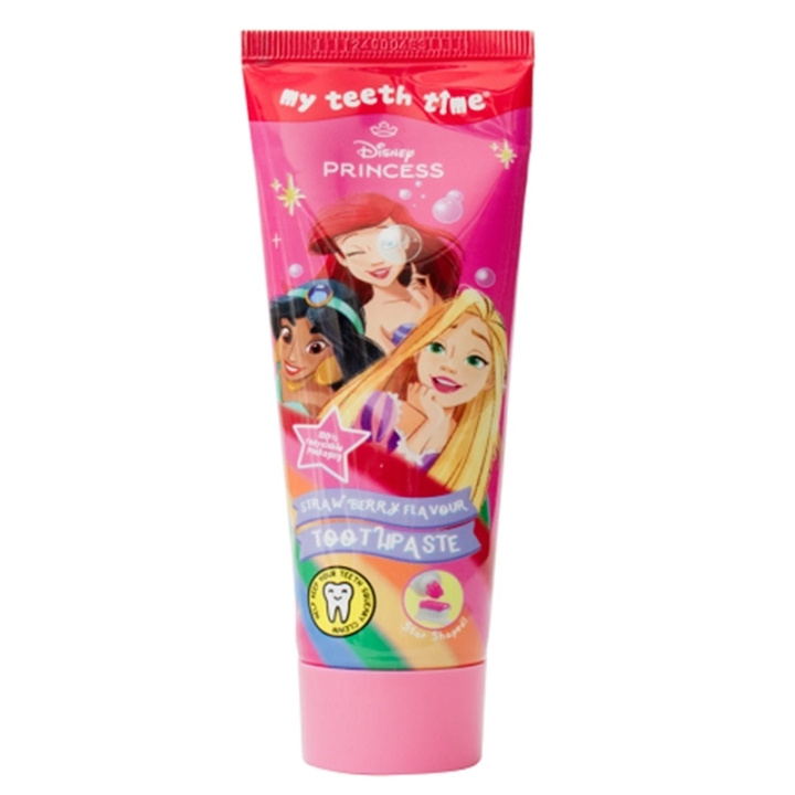 Disney Princess Toothpaste Strawberry 75ml i gruppen SKÖNHET & HÄLSA / Munvård / Borsthuvuden & Tillbehör hos TP E-commerce Nordic AB (D05598)