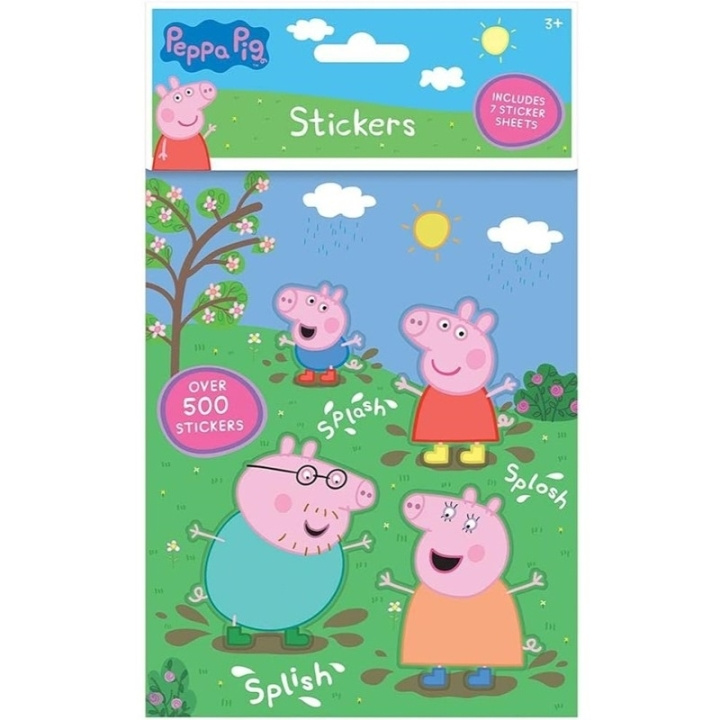 Peppa Pig 500 Stickers i gruppen LEKSAKER, BARN- & BABYPRODUKTER / Leksaker / Pyssel hos TP E-commerce Nordic AB (D05602)