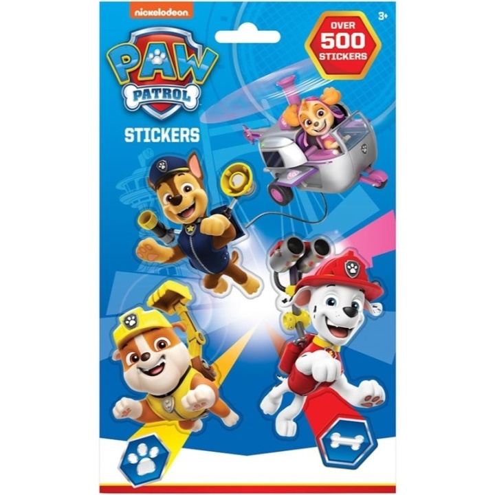 Paw Patrol 500 Stickers i gruppen LEKSAKER, BARN- & BABYPRODUKTER / Leksaker / Pyssel hos TP E-commerce Nordic AB (D05605)