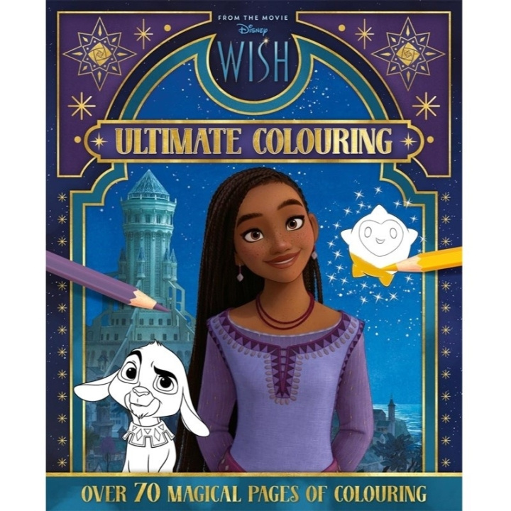 Disney Wish Ultimate Colouring Book i gruppen LEKSAKER, BARN- & BABYPRODUKTER / Leksaker / Pyssel hos TP E-commerce Nordic AB (D05606)