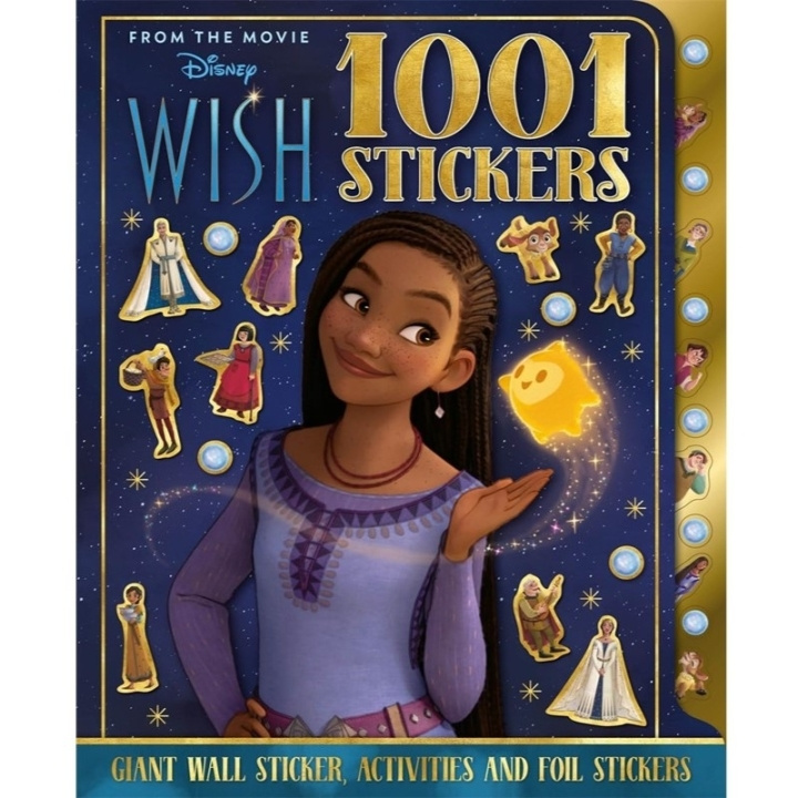 Disney Wish 1001 Stickers i gruppen LEKSAKER, BARN- & BABYPRODUKTER / Leksaker / Pyssel hos TP E-commerce Nordic AB (D05609)