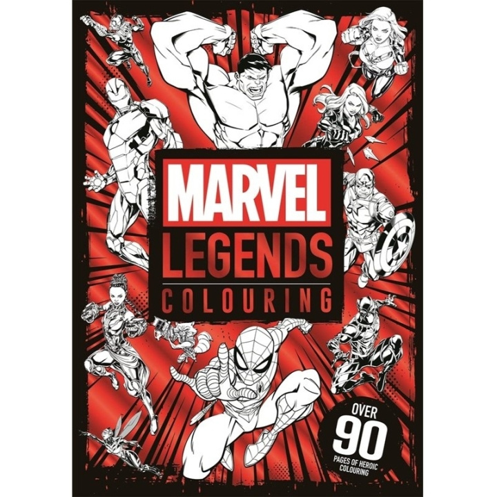 Marvel Legends Colouring Book i gruppen LEKSAKER, BARN- & BABYPRODUKTER / Leksaker / Pyssel hos TP E-commerce Nordic AB (D05611)