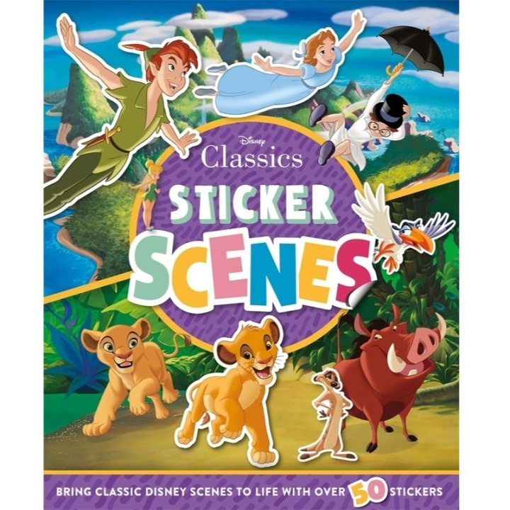 Disney Classics Sticker Scenes, Engelska i gruppen LEKSAKER, BARN- & BABYPRODUKTER / Leksaker / Pyssel hos TP E-commerce Nordic AB (D05612)