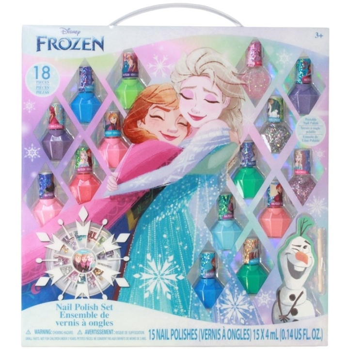 Disney Frozen Nail Polish Set i gruppen SKÖNHET & HÄLSA / Manikyr/Pedikyr / Nagellack hos TP E-commerce Nordic AB (D05613)