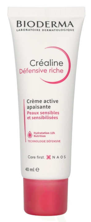 Bioderma Crealine Defensive Rich Soothing Active Cream 40 ml i gruppen SKÖNHET & HÄLSA / Hudvård / Ansiktsvård / Ansiktskräm hos TP E-commerce Nordic AB (D05638)