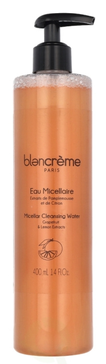 Blancreme Micellar Cleansing Water 400 ml Grapefruit & Lemon i gruppen SKÖNHET & HÄLSA / Hudvård / Ansiktsvård / Ansiktsvatten & Facemist hos TP E-commerce Nordic AB (D05688)